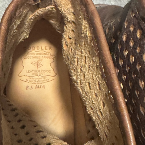 Bed Stu Ducchess Perforated Brown Ankle Boots Sz 8.5 - Picture 8 of 9